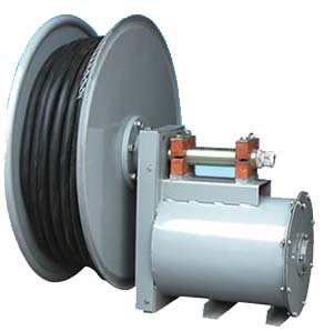 弹簧式电缆卷筒